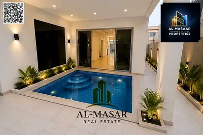 فيلا كلاسيك بمنطقه الياسمين عجمان تصميم مميز تملك حر لجميع الجنسات مع تسهيلات التمويل البنكي