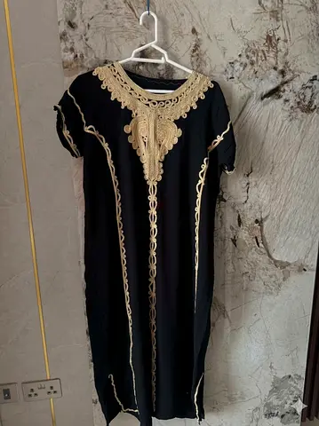 Black moroccan dress 30 AED