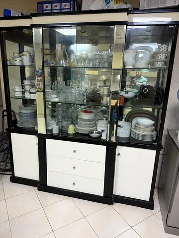 Crockery, Glass Cabinet