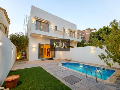 Corner Villa | G + 1 | 3BR + Maid | Private Pool