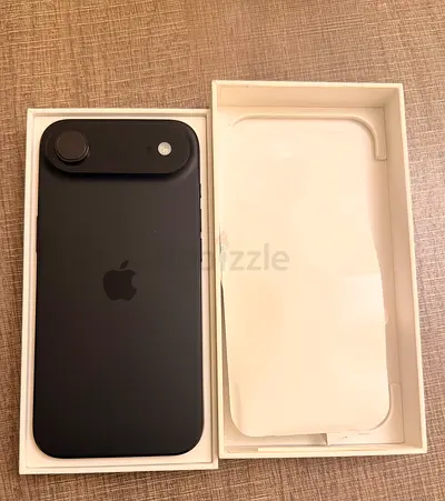 iPhone 17 air (Black) in original box — good condition, in warranty, battery health 96%
