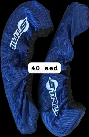 Pair of blue skate blade covers / skate guard - used