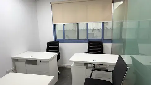 110 SFT Fully Furnished Office with all amenities for AED AED 21,999 Yearly