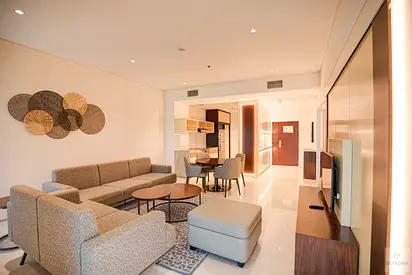 Luxury Furnished 2BR | High Floor | Sheikh Zayed Road | Prime Location
