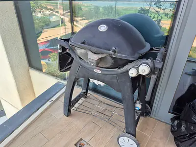 Weber Gas Grill with Stand and Temperature Gauge