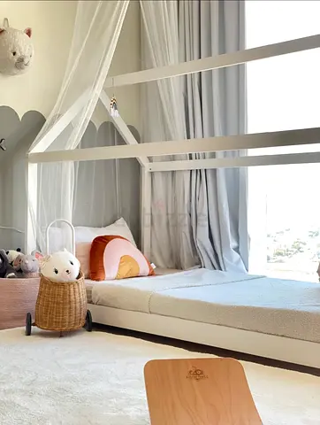 White House Frame Bed for Kids