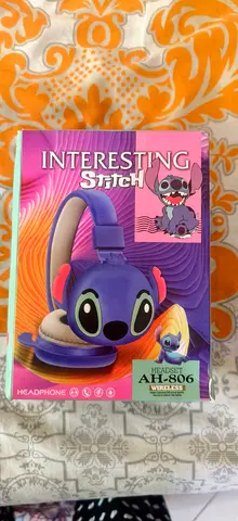 Cute Stitch Wireless Over-Ear Headphones (New in Box)