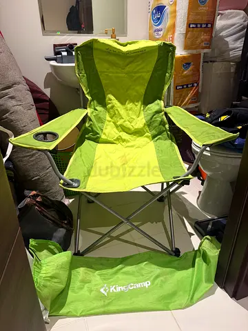 KingCamp Foldable Camping Chair with Carry Bag - Green