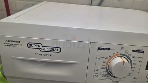 Super General SGW6100NLED Compact Dishwasher - Good Working Condition