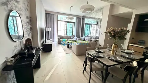 Burj Khalifa & Boulevard Facing | Fully Furnished | High Floor