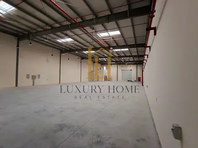 🏆 VIP Brand New Warehouse | 8,500 Sq. Ft. | 37 KW | Al Saja’a