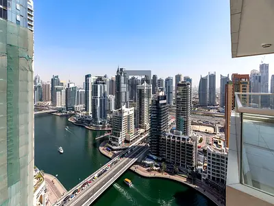 مارينا فيو 1 غرفة نوم | برج كونتيننتال | شقة مفروشة
