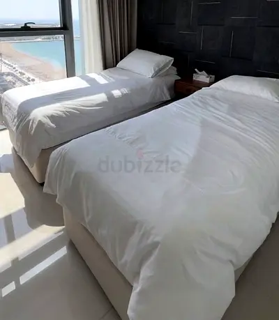 Pair of Bed base with matress 90x200cm