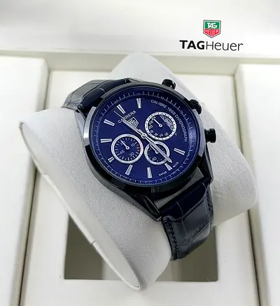 TAG heuer carrera mens quartz chrono watch
