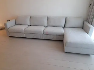 IKEA vimle L-shaped 4-seater sectional sofa bed with chaise
