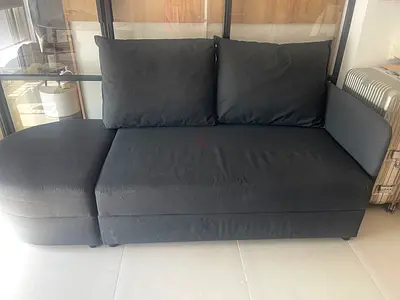 Black 2-Seater Sofa bed from IKEA in good Condition.