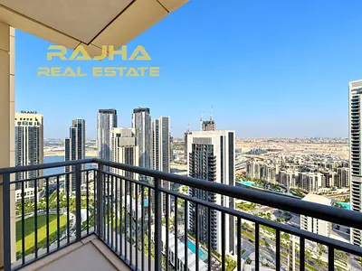 1 Bed | Vacant | High Floor | Dubai Creek Harbour
