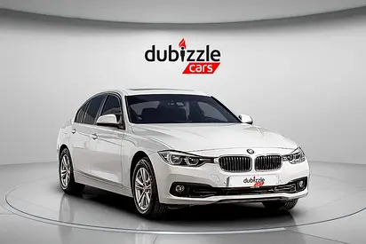 AED 612/month | 2018 BMW 3-Series 318i | GCC Specs | Ref#522612