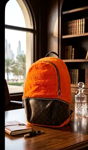Louis Vuitton x Marc Newson Shearling Backpack