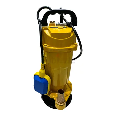 Jhat pump QDX 1HP Water Pump (Yellow) with Float Switch - Good Condition