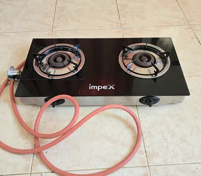 Impex Two burner stove with regulator