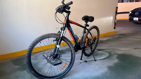 Used full-suspension mountain bike - 26" wheels, good condition