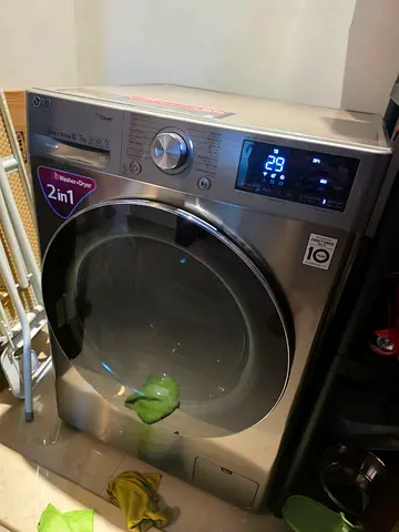 LG Bigger Capicaty 10kg Wash + 7kg Dry new Model 2in1 COMBO