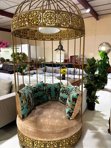 Luxury Royal Style Birdcage Sofa
