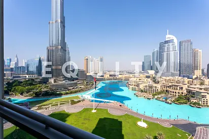 2BR + Study | Vacant | Burj & Fountain Views