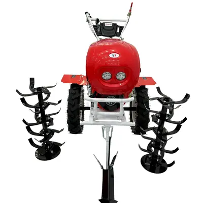 Heavy Duty Two-Wheel Tiller / Walk-Behind Tractor with Rotary Tillers