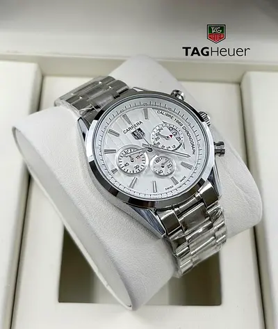 TAG heuer carrera mens quartz chrono watch
