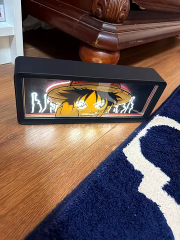 Anime light box one piece luffy