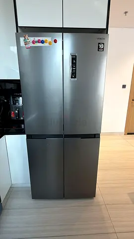 Hitachi Multi-Door Refrigerator in Silver Finish
