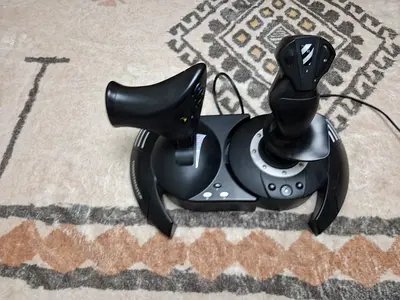 Thrustmaster plane simulator