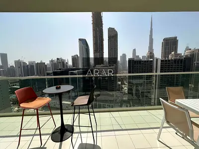 Luxury 2BHK | Burj Khalifa View | Daily Rental | Reva Residence, Business Bay