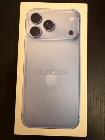I phone 18 pro max - Glacier- 256GB - TDRA