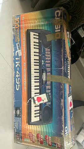 Casio CTK-495 Portable Keyboard in Original Box -Good Condition Selling for cheap because moving out