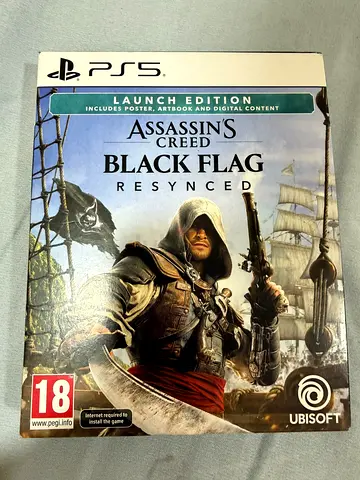 Assassin's Creed Black Flag Remastered (PS5) - Launch Edition