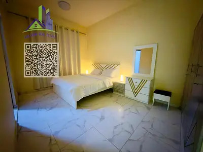 An exceptionally luxurious and upscale one-bedroom apartment with a living room, featuring brand-new, high-end furnishings and situated in a prime loc