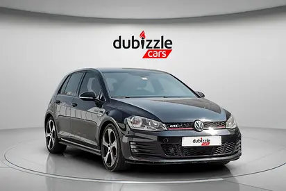 AED 1782/month | 2015 Volkswagen Golf GTI  | GCC Specs | Ref#525583