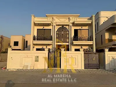 فرصة سكنية واستثمارية كلاسيكية فاخرة على الشارع الرئيسي في العالية – عجمان! فيلا بتصميم كلاسيكي راقٍ ومساحة واسعة توفر الراحة والخصوصية التامة لعا فرص