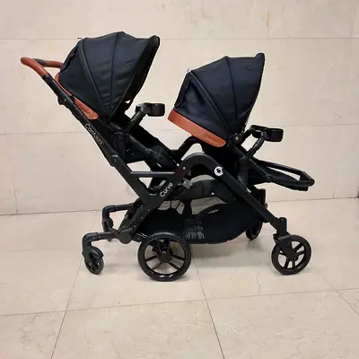 Kolcraft contour curve twin stroller