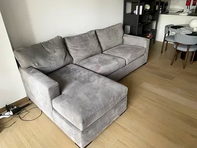 Selling high quality Crate&Barrel Axis L Shape Sofa