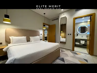 Elegant 1BR | Fully Furnished | High Floor | Panoramic Views