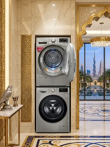 LG 9kg Washer & 9kg Dryer Set – Latest Model, Like New, Free Delivery & Installation