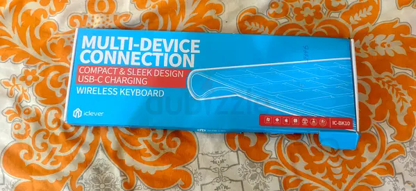 Compact Wireless USB-C Charging Multi-Device Keyboard (unused box)