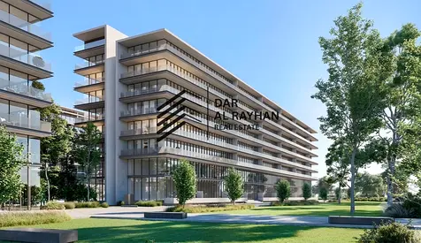 1BR Apartment for Sale in Tiraz, Aljada | 722 Sq. Ft. | AED 990,000 | Building View