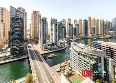 Fully Furnished | Chiller Free | Marina View