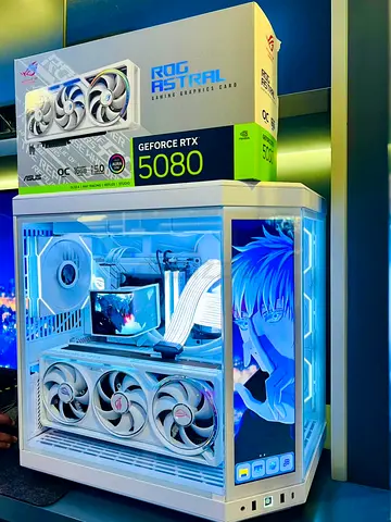 Brand new monster gaming pc, RTX 5080 Astral, Ryzen 9 9950 X 3D, 1 year warranty