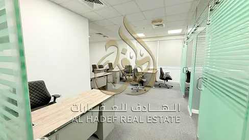 Commercial Office in Al Majaz 3 | Modern Commercial Tower | Second Row from Al Majaz Corniche | Sui